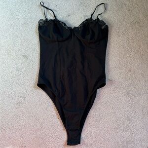 Victoria's Secret Black Bodysuit